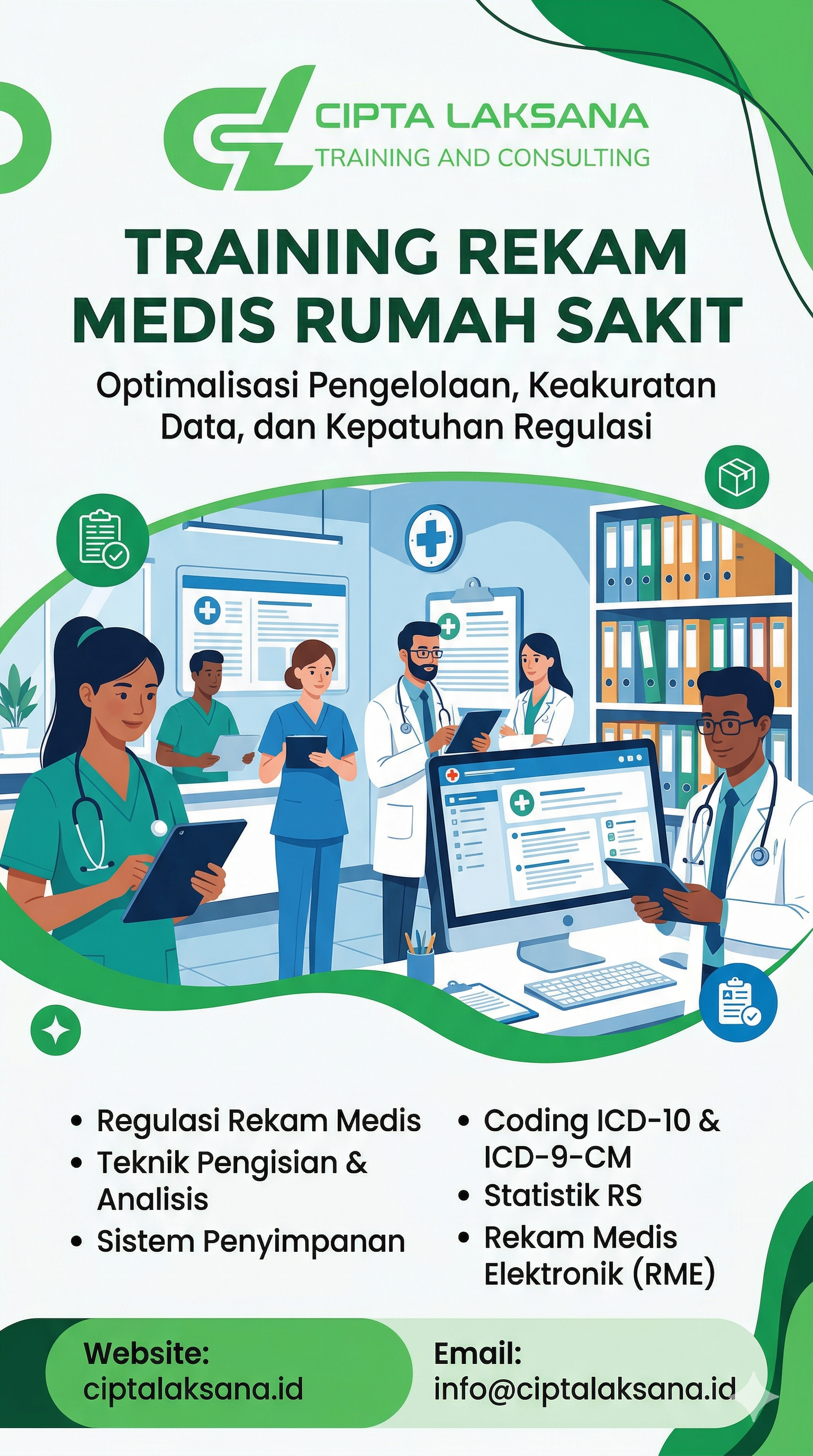 TRAINING REKAM MEDIS RUMAH SAKIT