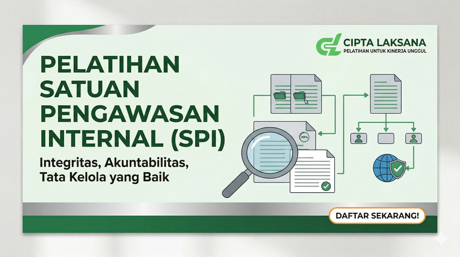 Pelatihan Satuan Pengawasan Internal (SPI) Rumah Sakit